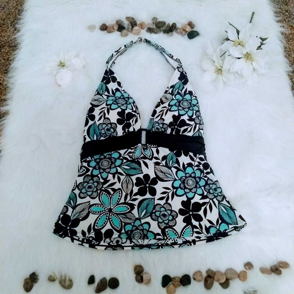 Caribbean Joe swim top